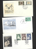 Greece 1965 - 1971 Group Of 19 Different Illustrated FDC , All Clean Unaddressed - Cartas & Documentos