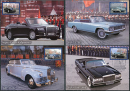 Russia. 2021. Parade Cars. Cancellation St. Petersburg (Mint) Set - Cartes Maximum