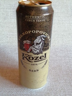 KAZAKHSTAN...  BEER CAN..450ml. VELKOPOPOVICKY KOZEL..DARK - Latas