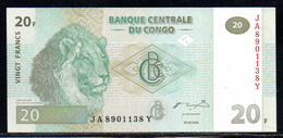 659-Congo 20fr 2003 JA890Y Neuf/UNC - Democratic Republic Of The Congo & Zaire