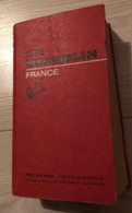 Guide Michelin 1976 France - Michelin (guias)