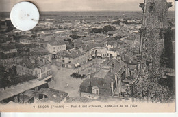 85 - Carte  Postale Ancienne De  LUCON   Vue Aérienne - Lucon