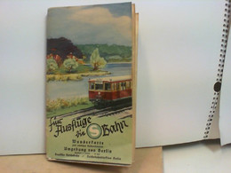 Für Ausflüge Die S - Bahn - Wanderkarte Zum Amtlichen Taschenfahrplan Umgebung Von Berlin - Maßstab 1 : 100 00 - Duitsland