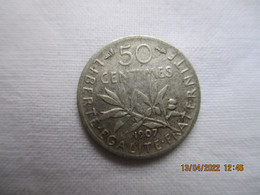 France 50 Centimes 1907 - 50 Centimes