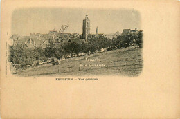 Felletin * Vue Générale Du Village - Felletin