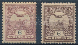 ** 1900 2 Db Turul 6f Csillagvízjellel - Other & Unclassified