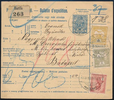 1908 Turul Bérmentesítés Csomagszállítón "BÁRTFA" - Other & Unclassified