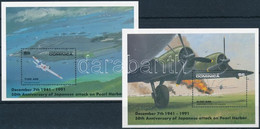 ** 1991 A Pearl Harbor -i Támadás 50. évfordulója Blokksor, 50th Anniversary Of The Pearl Harbor Attack Blockset Mi 192- - Other & Unclassified