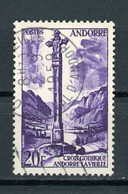 ANDORRE : CROIX GOTHIQUE - N° Yvert 148 Obli. - Usados