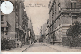 94 -Très Belle Carte Postale Ancienne De  VINCENNES   Rue Louis Besquel - Vincennes