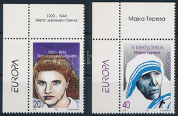 ** 1996 Europa CEPT Híres Nők ívsarki Sor, Europa CEPT Famous Women Corner Set Mi 74-75 - Other & Unclassified