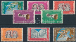 ** 1966 Űrkutatás Sor, Space Research Set Mi 1503-1510 - Other & Unclassified