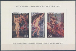 ** 1977 Rubens Festmény Sor De Luxe Blokkokban Mi 452-457 - Other & Unclassified