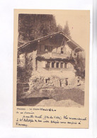 CPA FLONNAY, LE CHALET VIOLLIER En 1924! (voir Timbre) - VS Valais
