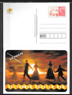 2012 - 4230-CP2 - Fête Du Timbre, Le Feu - Bijgewerkte Postkaarten  (voor 1995)