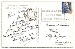 France Oblitérations Mécaniques Flammes - Carte - Mechanical Postmarks (Advertisement)