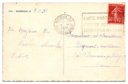 France Oblitérations Mécaniques Flammes - Carte - Mechanical Postmarks (Advertisement)