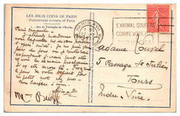 France Oblitérations Mécaniques Flammes - Carte - Mechanical Postmarks (Advertisement)