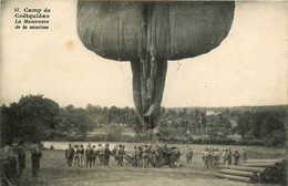 Coëtquidan * Le Camp Militaire * La Manoeuvre De La Saucisse * Zeppelin Dirigeable * Militaria - Guer Cötquidan