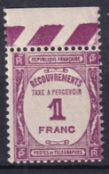 1927 - TAXE - YVERT N° 59 ** MNH - COTE = 32 EUR. - 1859-1959 Nuevos