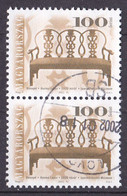 Ungarn Marke Von 1999 O/used (senkrechtes Paar) (A2-26) - Usati