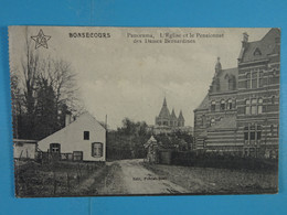 Bonsecours Panorama, L'Eglise Et Le Pensionnat Des Dames Bernardines - Péruwelz