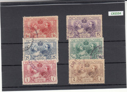 CRS334 SELLOS ESPAÑA Nº CAT SR 1-6 USADOS 35 - Collections