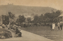 Matlock The Recreation Ground Playing Ball Curling ? Boules Petanque Edit Brown Bon Marché - Derbyshire