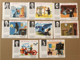 CROS CUGNOT BRANLY ADER LEBON JACQUARD PAPIN TELLIER LOT DE 8 BUVARDS BUVARD INFORMATION ALCOOLISME - Collections, Lots & Séries