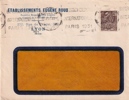 France Oblitérations Mécaniques Flammes - Enveloppe - Mechanical Postmarks (Advertisement)