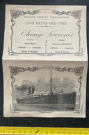 Paqueboot ,Chicago’ Companie  Generale Transatlantique/ Ligne Havre-New-York/ 1910/ Chicago Souvenir - World