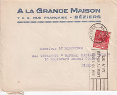 France Oblitérations Mécaniques Flammes - Enveloppe - Mechanical Postmarks (Advertisement)