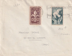 France Oblitérations Mécaniques Flammes - Enveloppe - Mechanical Postmarks (Advertisement)