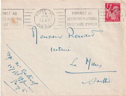 France Oblitérations Mécaniques Flammes - Enveloppe - Mechanical Postmarks (Advertisement)