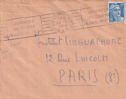 France Oblitérations Mécaniques Flammes - Enveloppe - Mechanical Postmarks (Advertisement)