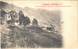 ** T2/T3 Caucasus, Georgian Military Road, General View. Phototypie Scherer, Nabholz & Co. (fl) - Unclassified