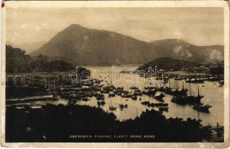 * T3 1934 Hong Kong, Hongkong; Aberdeen Fishing Fleet (EK) - Unclassified
