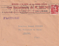 France Oblitérations Mécaniques Flammes - Enveloppe - Mechanical Postmarks (Advertisement)