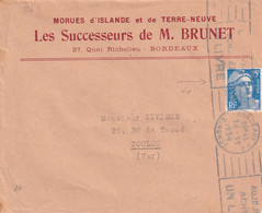 France Oblitérations Mécaniques Flammes - Enveloppe - Mechanical Postmarks (Advertisement)