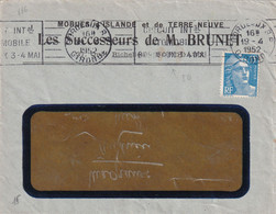 France Oblitérations Mécaniques Flammes - Enveloppe - Mechanical Postmarks (Advertisement)