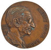 Tóth Sándor (1933-) 1977. "Albert Bruce Sabin" Egyoldalas, öntött Bronz Emlékérem (86mm) T:1- Kis Patina - Unclassified