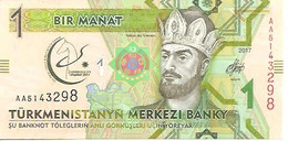 Turkmenistan P-36  1 Manat  2017 UNC - Turkménistan