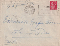 France Oblitérations Mécaniques Flammes - Enveloppe - Mechanical Postmarks (Advertisement)