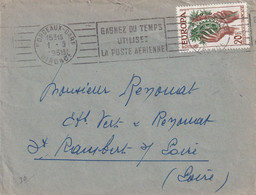 France Oblitérations Mécaniques Flammes - Enveloppe - Mechanical Postmarks (Advertisement)