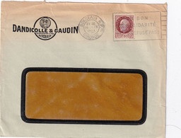 France Oblitérations Mécaniques Flammes - Enveloppe - Mechanical Postmarks (Advertisement)