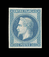 * NAPOLEON LAURE - * - N° 29Ab - 20c Bleu - Emission Rothshild - TB - 1863-1870 Napoleon III With Laurels