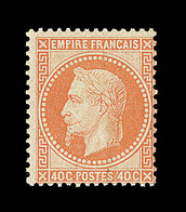 ** NAPOLEON LAURE - ** - N°31 - 40c Orange - Signé Calves - TB - 1863-1870 Napoleon III With Laurels