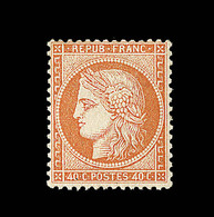 * SIEGE DE PARIS (1870) - * - N°38 - 40c Orange - TB - 1870 Siege Of Paris