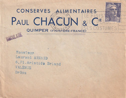 France Oblitérations Mécaniques Flammes - Enveloppe - Mechanical Postmarks (Advertisement)