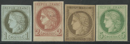 * CERES IIIème REPUBLIQUE - * - N°50/1, 53, 56, ND - TB - 1871-1875 Cérès